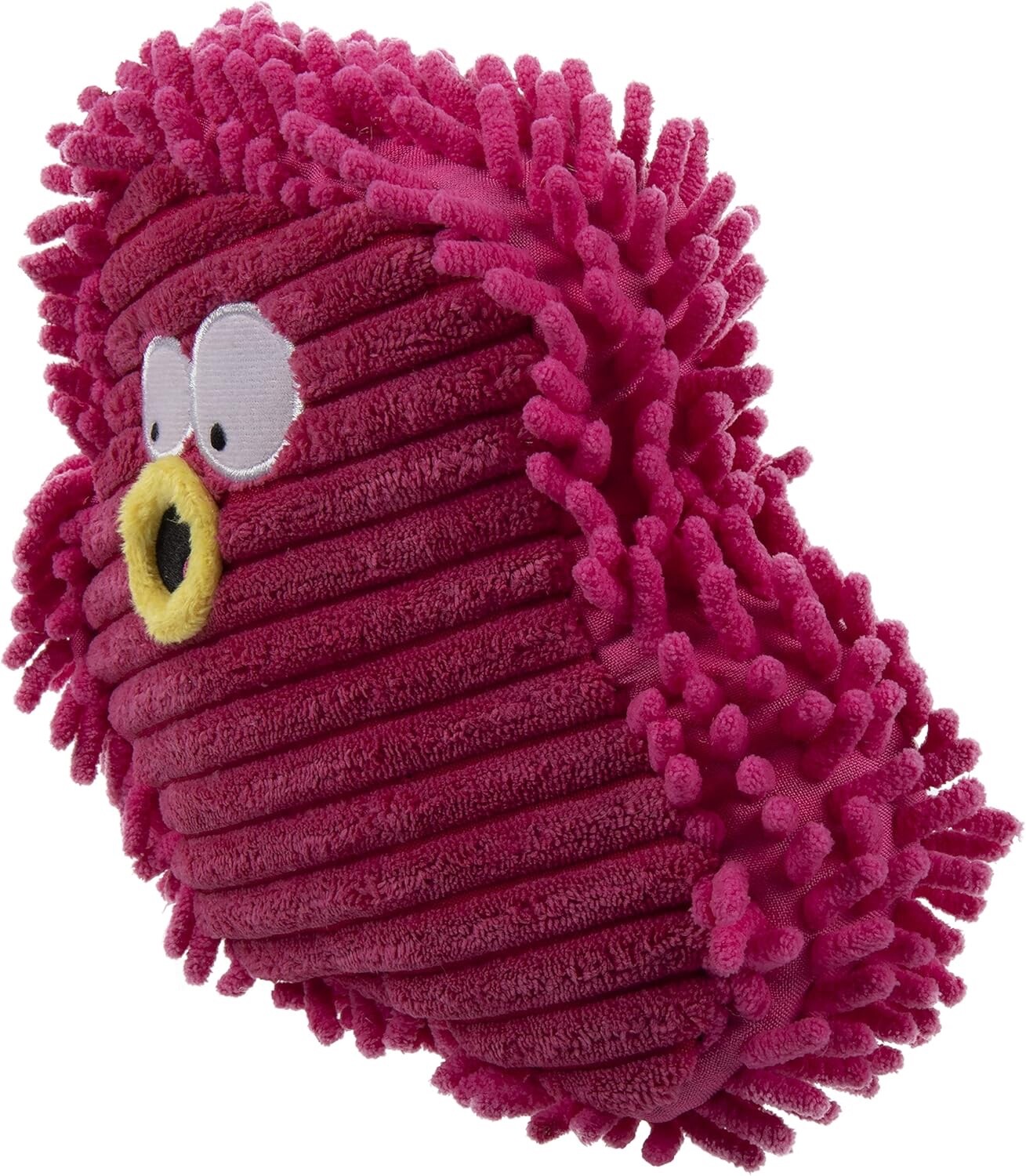 goDog PlayClean Germs Squeaky Plush Dog Toy with Odor-Eliminating Essential Oils