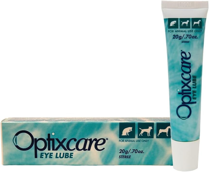 Optixcare Eye Lube For Animals, Corneal Protectant & Lubricant, 20 gm