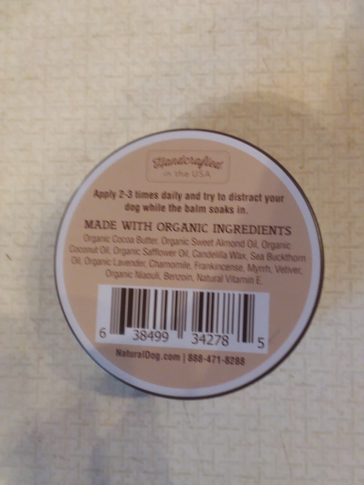 New & Sealed! Natural Dog Company Skin Soother For Hot Spots Rashes Dry Skin 2oz