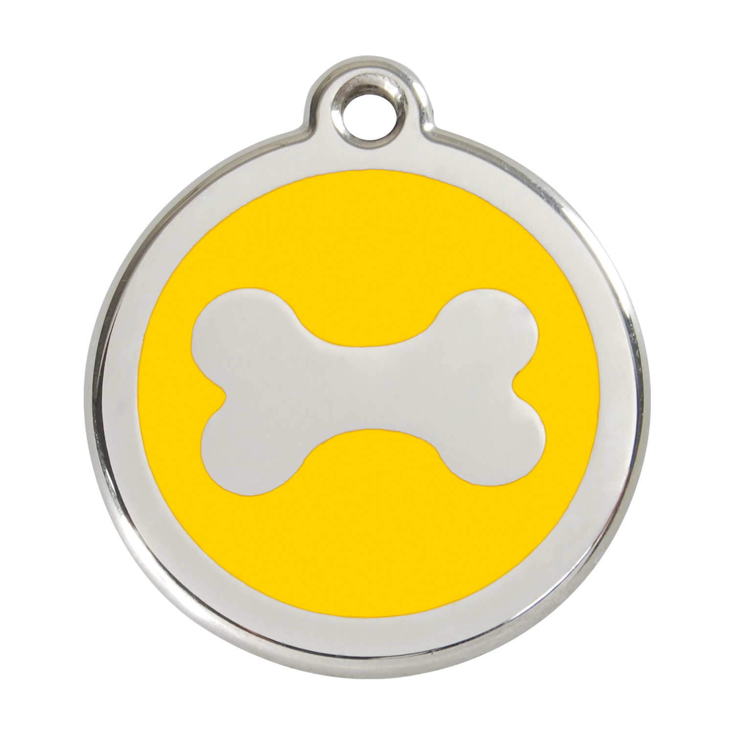 Red Dingo Dog Cat ID Pet Tag Engraved Free Shipping – Bone – 11 Colors-Life Guar