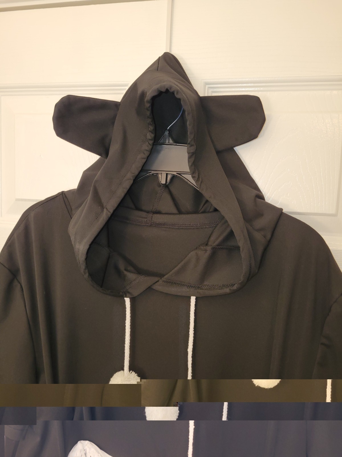 YYW Small Pet Carrier Hoodie Black Short Sleeve Unisex Size XXL Cat or Dog