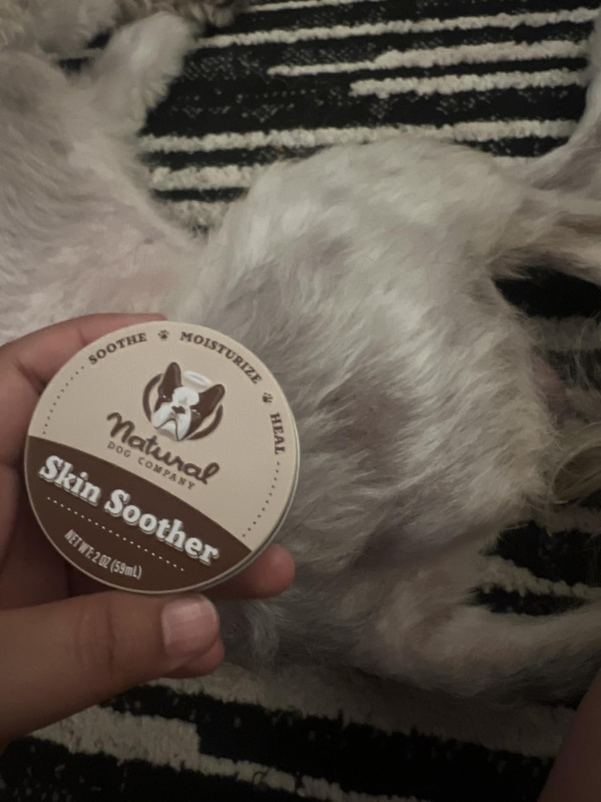 Natural Dog Company Skin Soother For Hot Spots Rashes Dry Skin 2oz 3 Pack