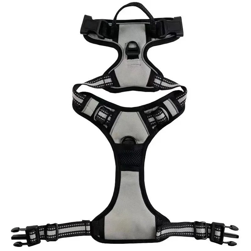 rabbitgoo Dog Harness with 2 Leash Clips No-Pull Reflective Vest for Large Dogs