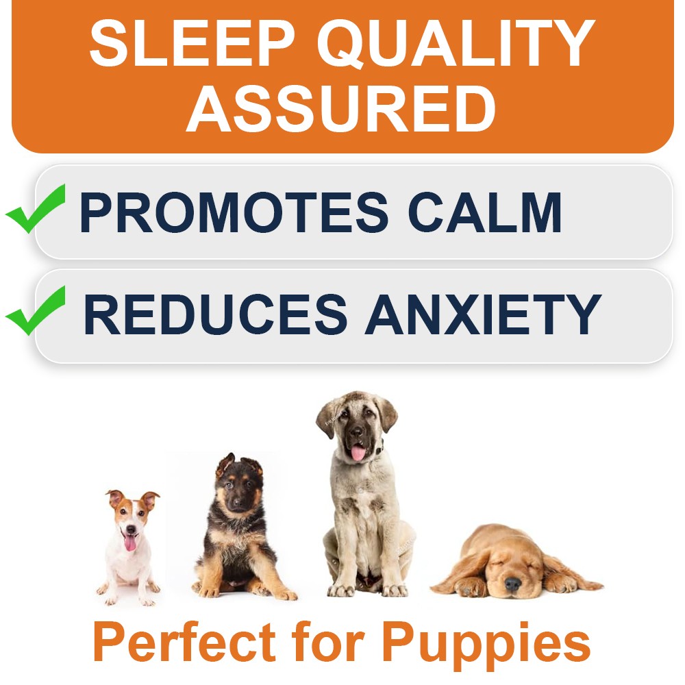 90 Chewable tablets Melatonin Calming for Dogs Sleeping, Anxiety, Stress Issues