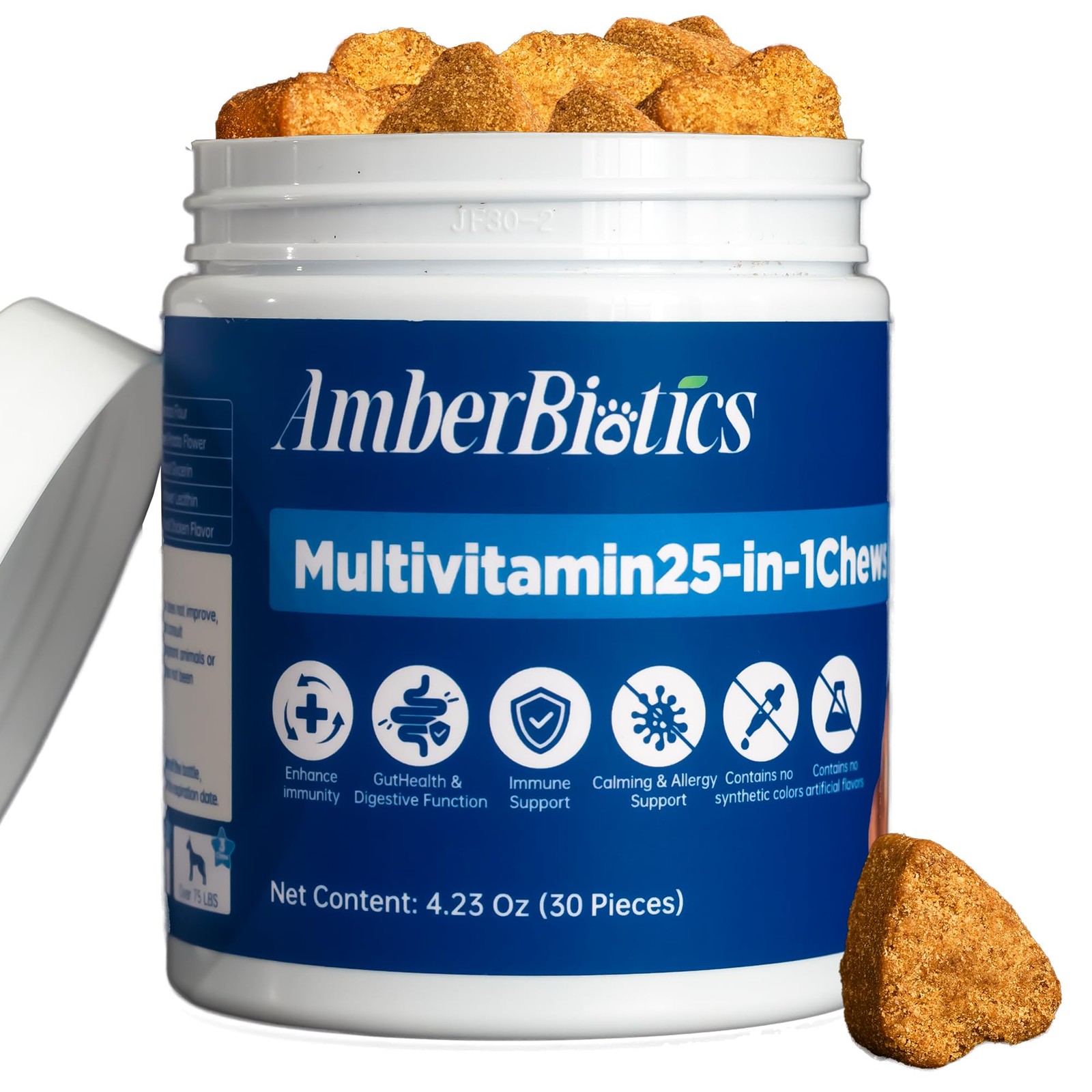 25-in-1 Dog Multivitamin Supplement, Rich in Various Vitamins,…