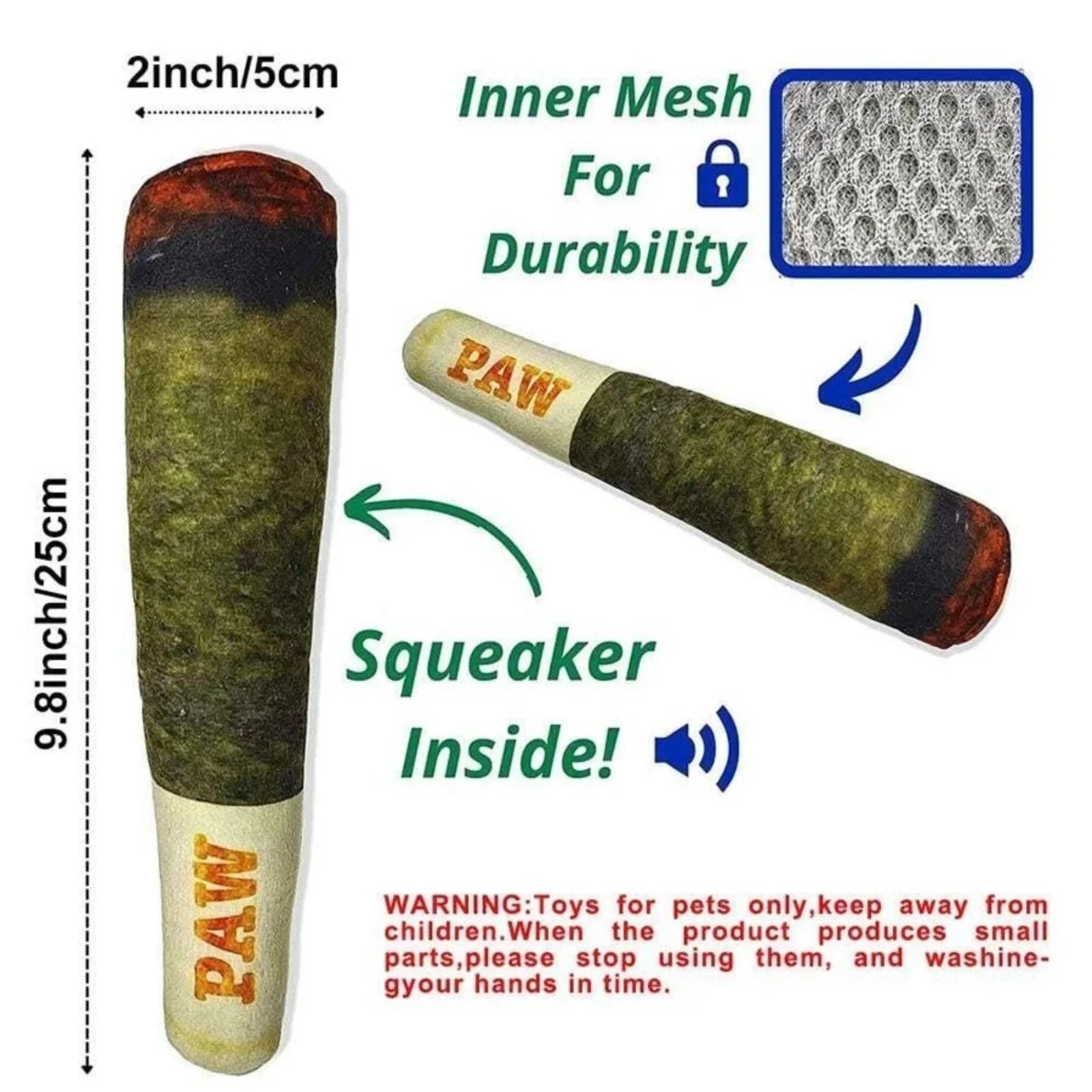 Dog Chew Toys for Aggressive Chewers,Indestructible Tough Durable Squeaky DogToy