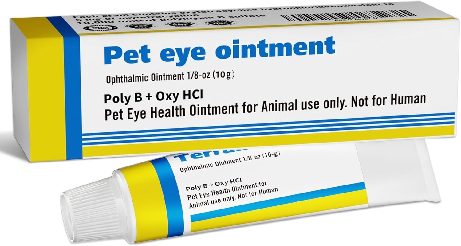 Eye Health Treatment for Dogs & Cats – 1 Tube 0.35 oz – Safe & Effective