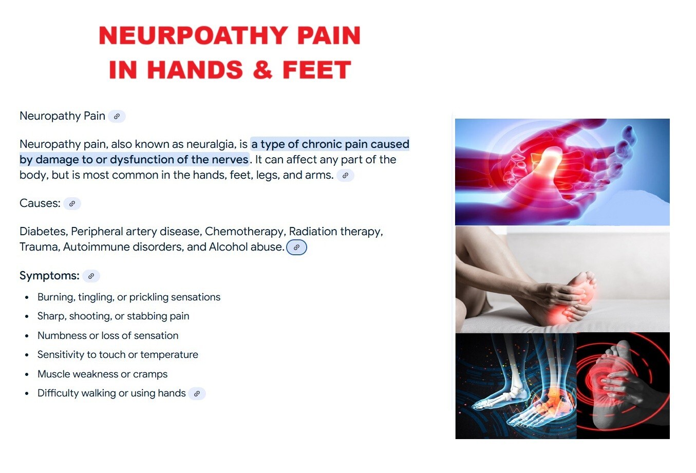 100% STRONG HERBS FOR NEUROPATHY PAIN IN WOMEN & MEN – 120 CAPS MADE IN USA