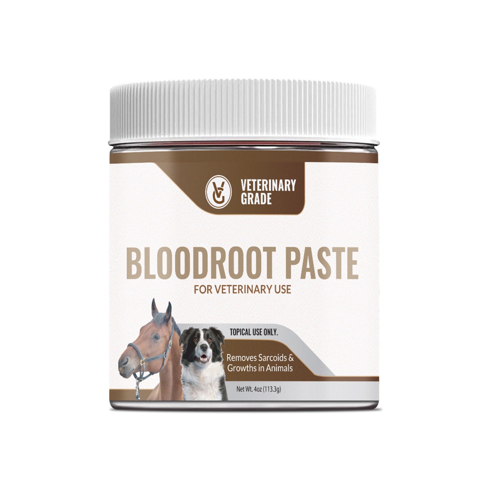 Handmade Bloodroot Paste for Equine Sarcoid-Removal | (4oz) Buy 3 Get 1 Free