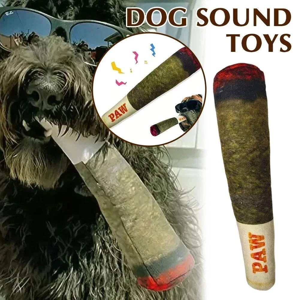 Large PAW Joint Chew Toys Design Pet Teeth Squeaky Plush Toy For Dog*