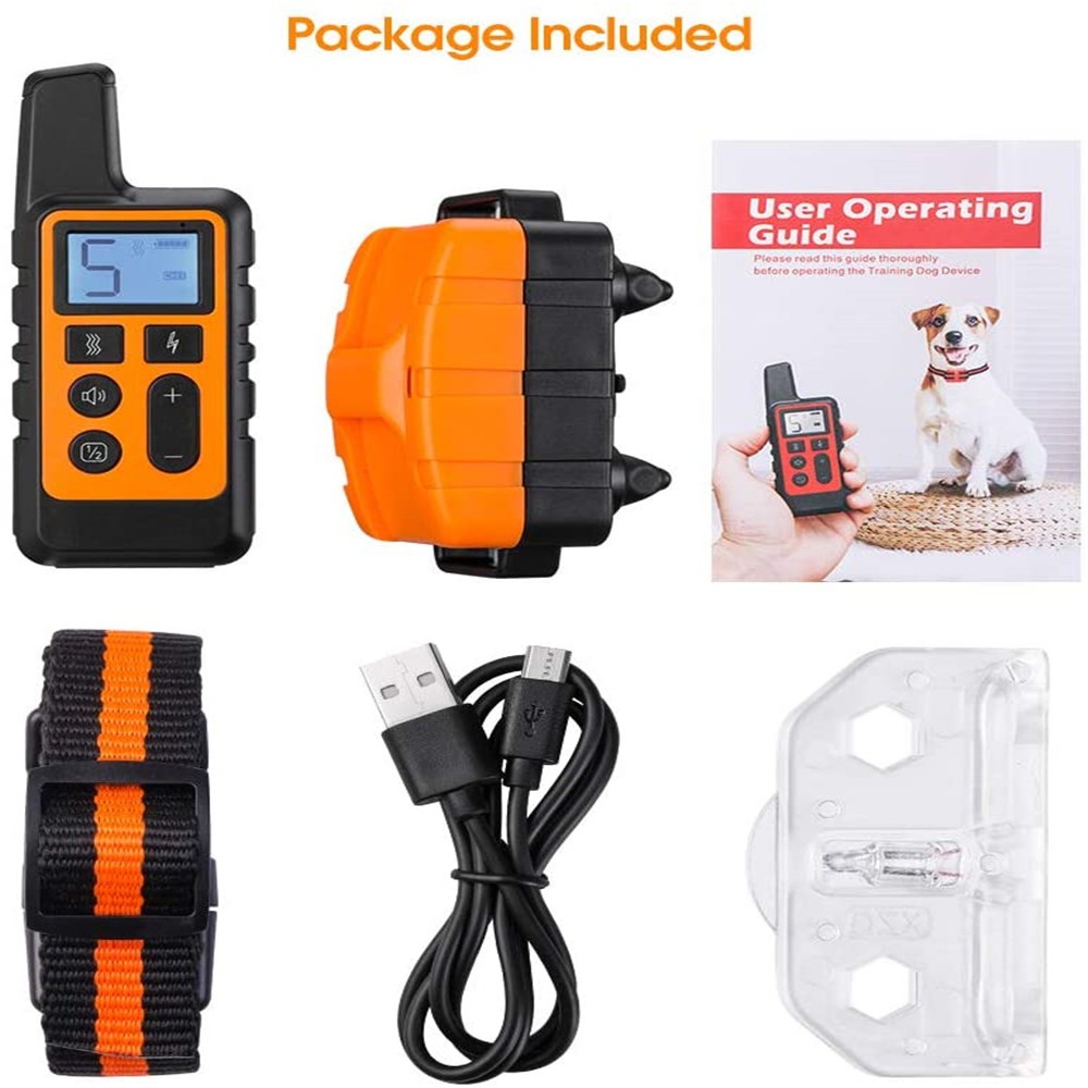 2700 FT Dog Training US Collar Rechargeable Remote Shock PET Waterproof Trainer