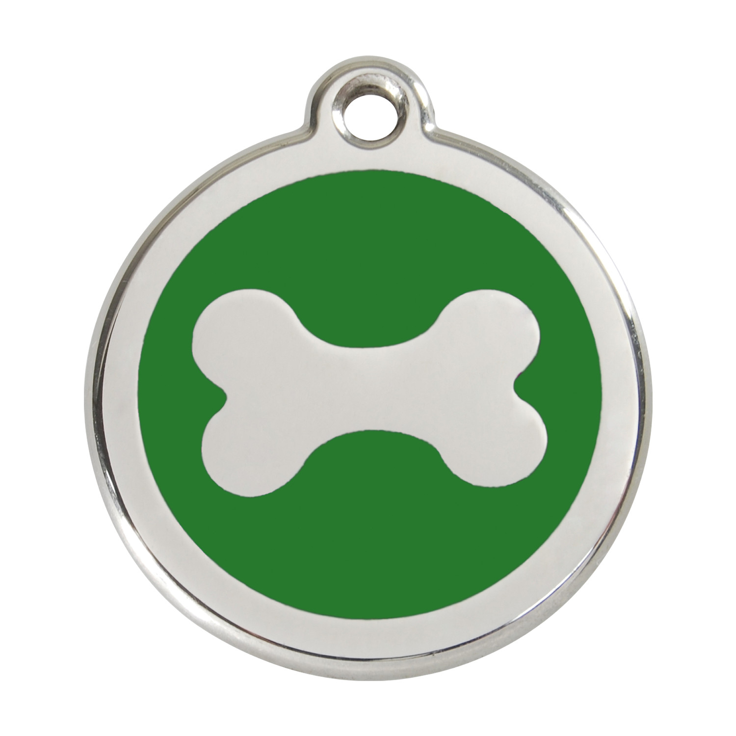 Red Dingo Dog Cat ID Pet Tag Engraved Free Shipping – Bone – 11 Colors-Life Guar