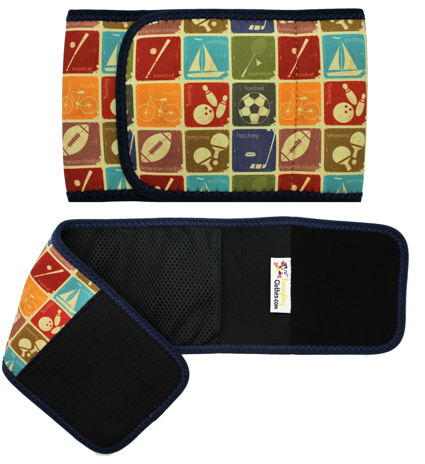 PACK -3pcs Male Diapers Dog BELLY BANDS Wrap Reusable Washable NEOPRENE XXS-XXXL