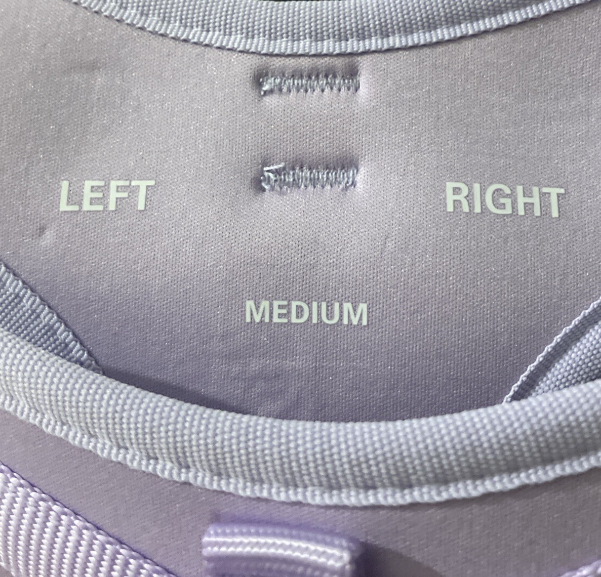 Vibrant Life Neoprene Comfort Control Dog Harness, Lavender, Size Medium New