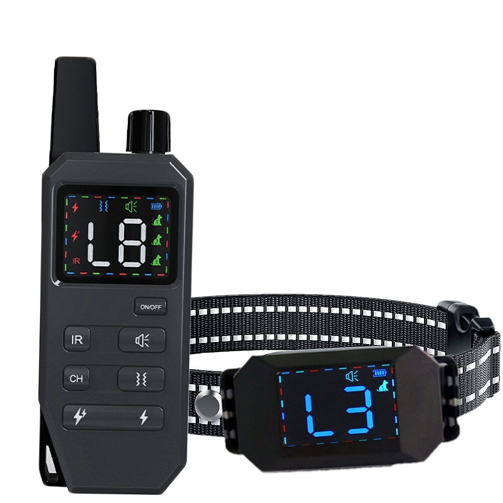 2800 FT Remote Dog Shock Collar Training Rechargeable Waterproof LCD Pet Trainer