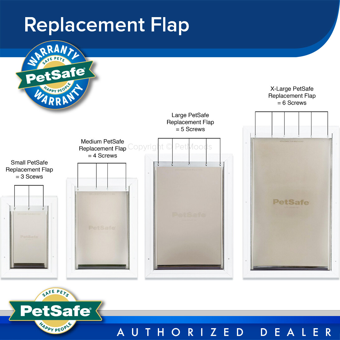PetSafe REPLACEMENT FLAP for Freedom or Extreme Weather Dog Door “S, M, L, XL”