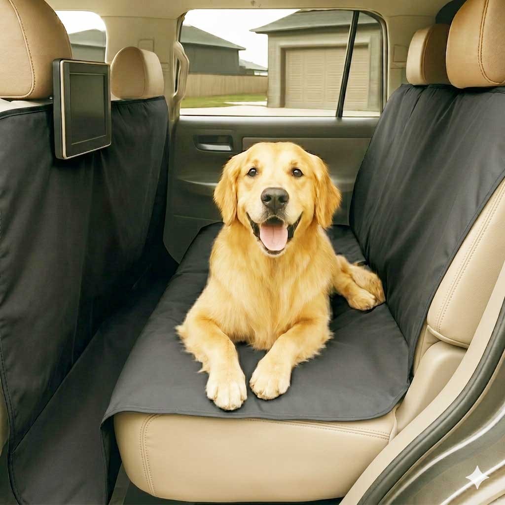 Extra Large Waterproof Dog Car Back Seat Cover Protector for Truck, SUV