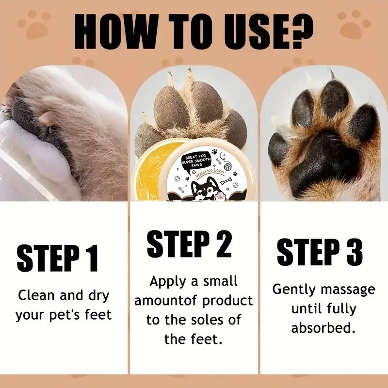 Dog Paw Balm | Dog Nose Balm & Snout Soother for Dogs. Ideal Dog & Cat Paw balm