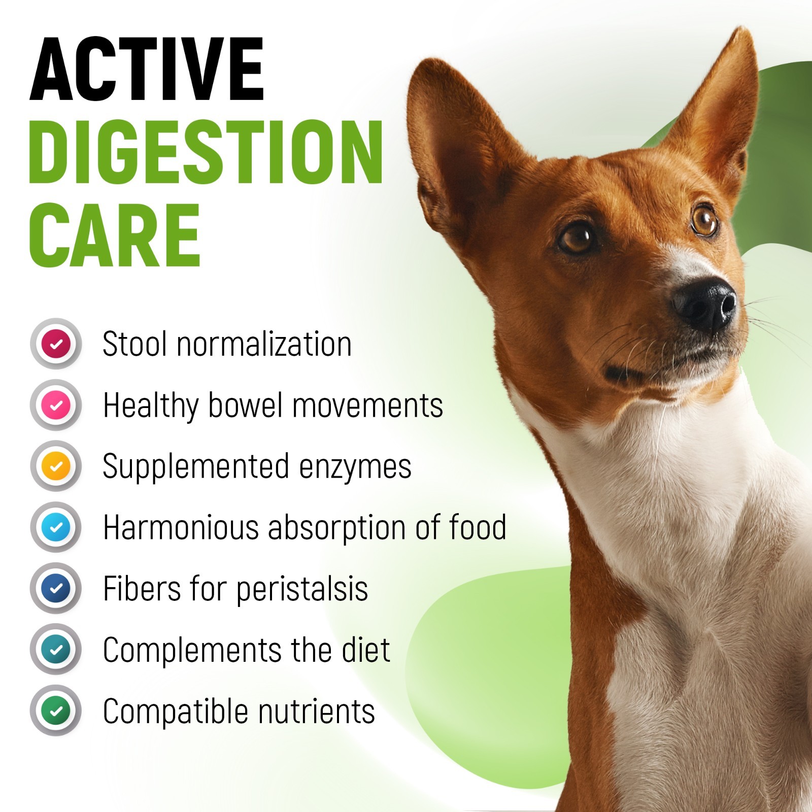 Probiotics for Dogs & Cats | Digestion Balance, Prebiotic Blend | 2 Oz