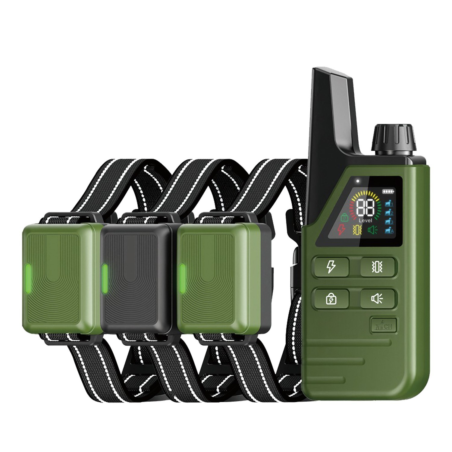 Max 4500FT Remote Dog Shock Collars Dog Training Collars Waterproof Rechargeable