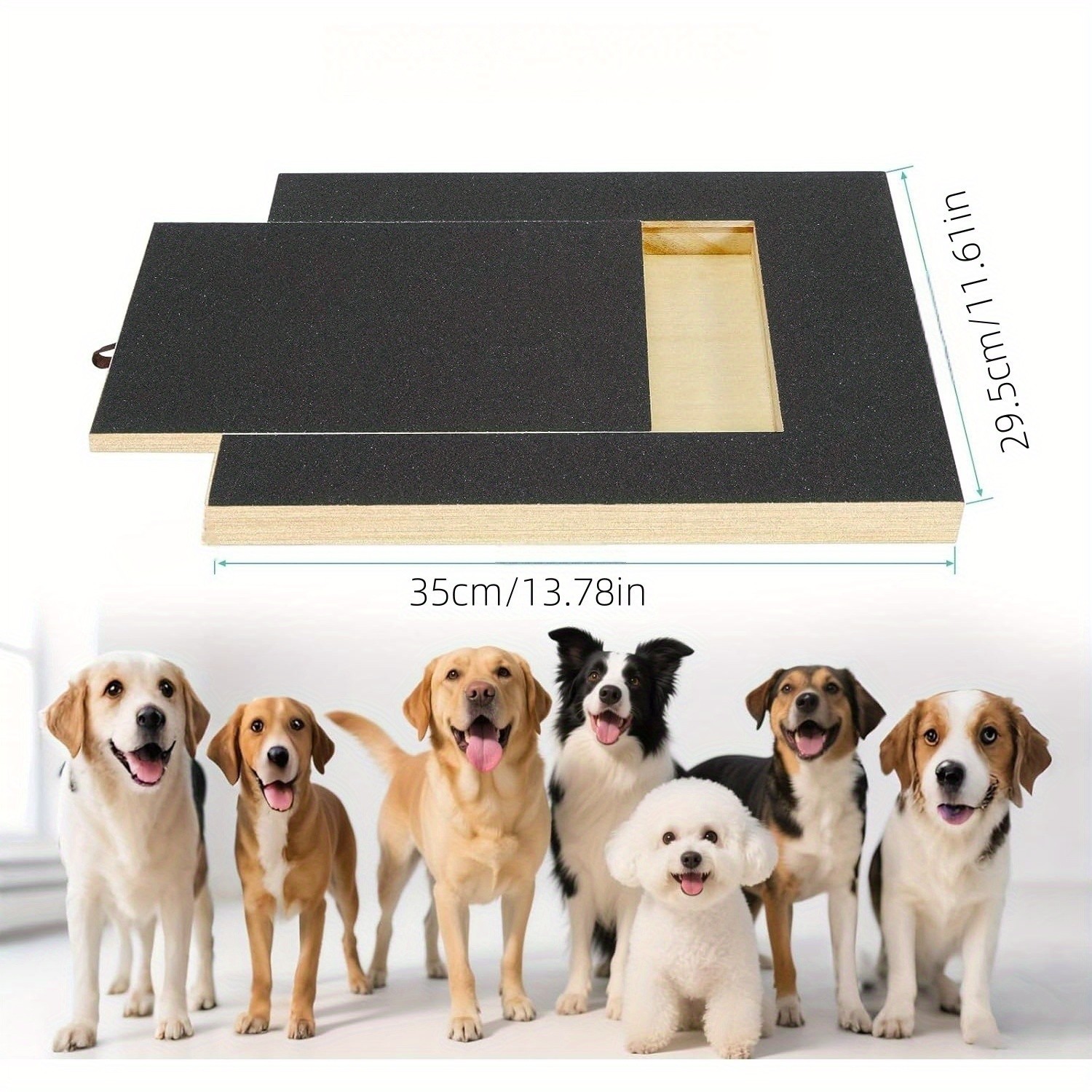 Dog Scratch Pad For Nails, Dog Nail Scratch Pad-Nail File Scratch Board