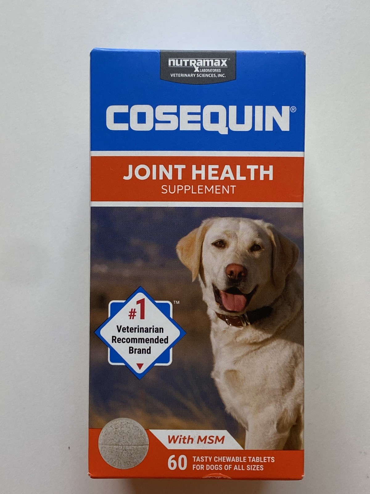 Cosequin Joint Health Supplement with MSM 60 Chewable Tablets EXP 05/2029