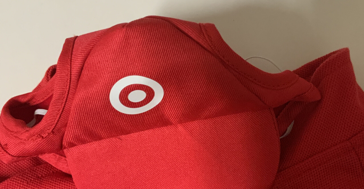 🧷 TARGET DELIVERY DOG COSTUME SIZE LARGE 🆕 as shown