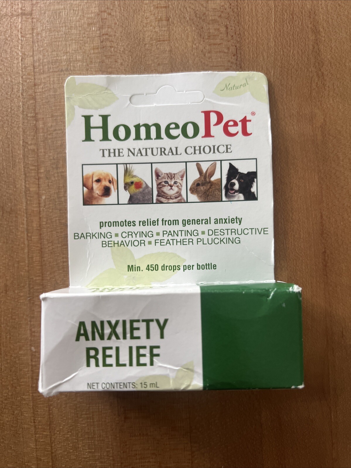 homeopet anxiety relief 15ml
