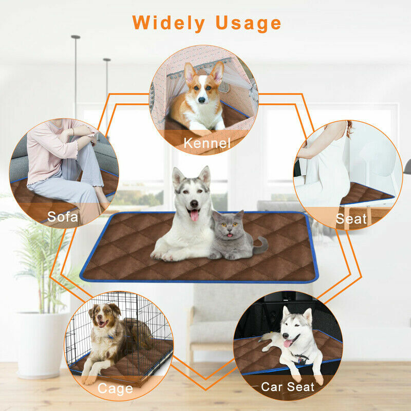 Pet Thermal Mat Self Warming Heating Hot Pad Mat for Pets Cat Dog Bed Non-slip