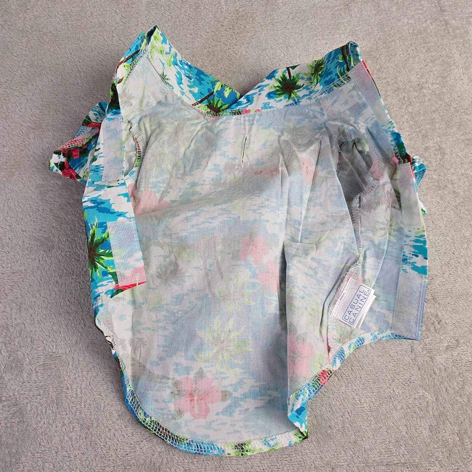 Hawaiian Shirt Dog Clothes Casual Canine Size Small Summer Tropical Vacation Pet