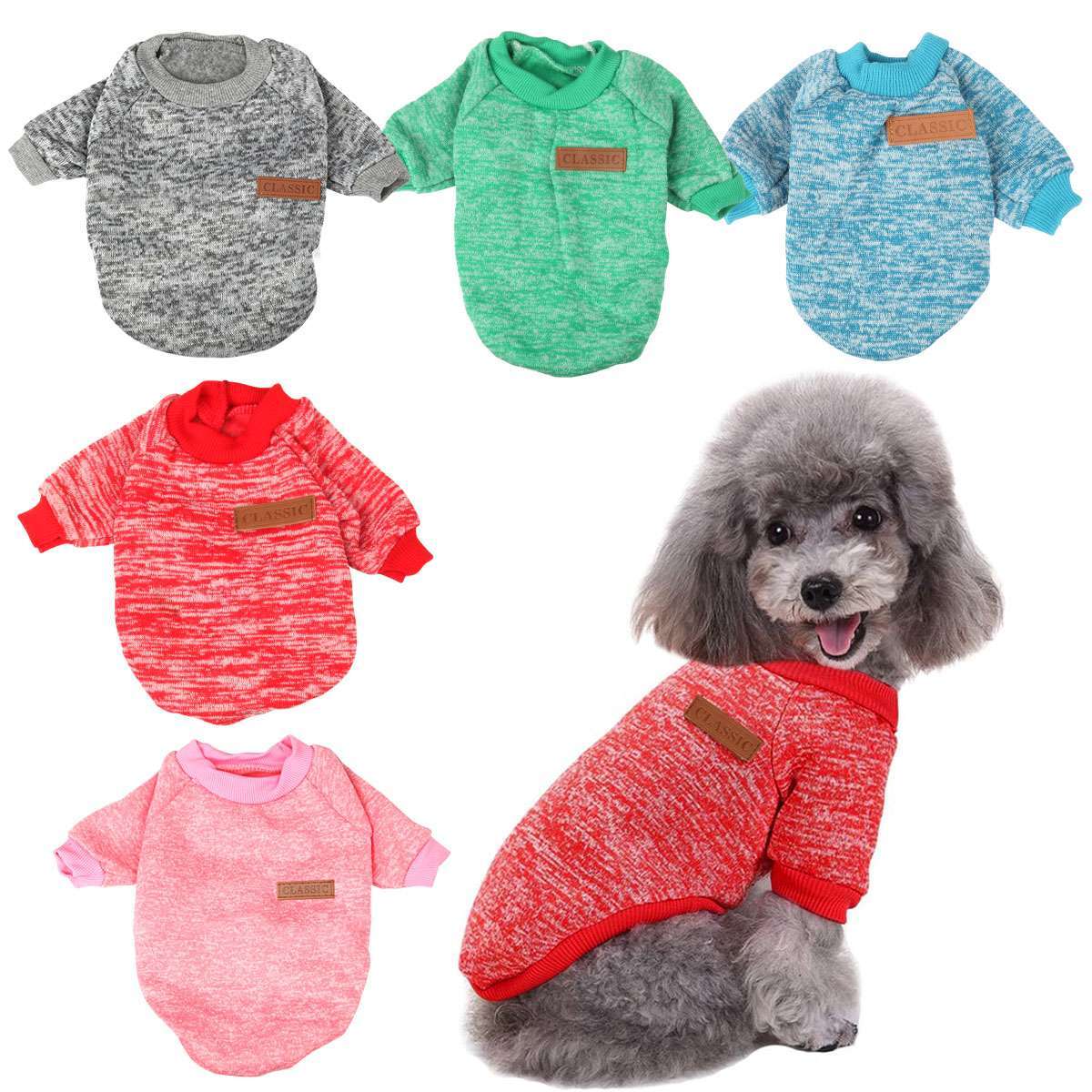 Chihuahua Fleece Puppy Sweater Clothes For Small Pet Dog Warm Clothing Apparel