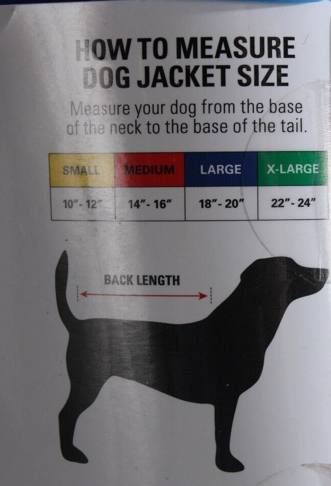 32 Degrees Dog Jacket Variety Of Sizes In Pink, Red, Blue Easy Access Leash Hole