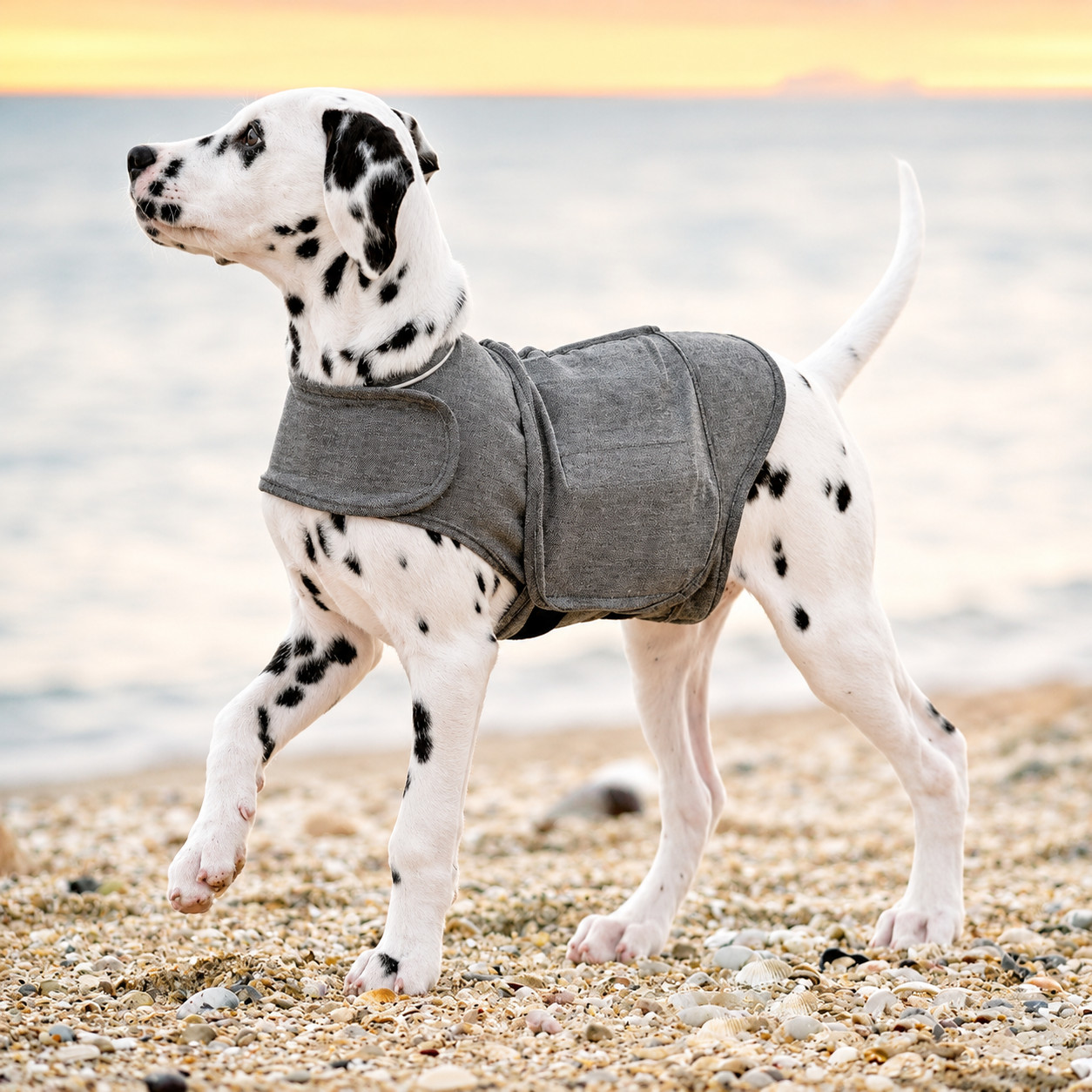 Dog Anxiety Vest Calming Coat Thunder Jacket for Small Medium Large Dogs