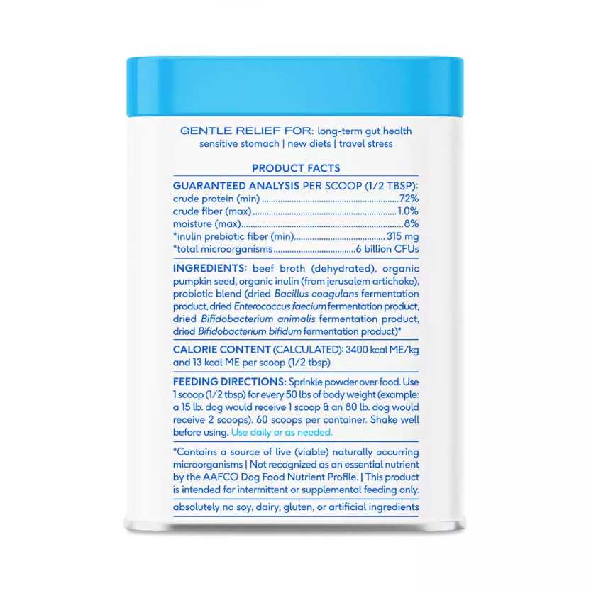 Native Pet Probiotics with Prebiotic for Dogs, Digestive Support & Gut Health 8.