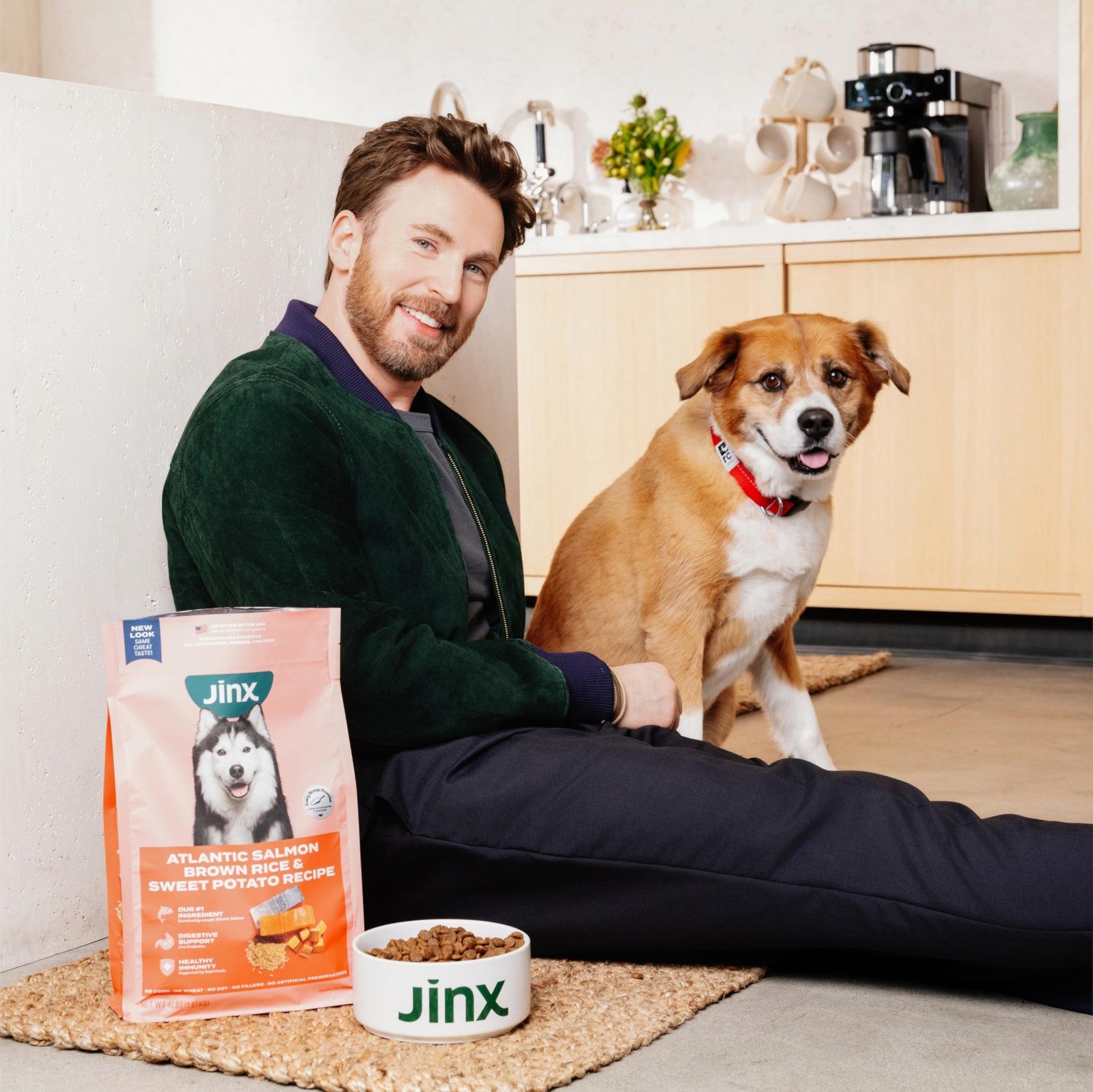 Jinx Premium Grain-Free Dry Dog Food, for All Lifestages 4 Pound (Pack of 1)
