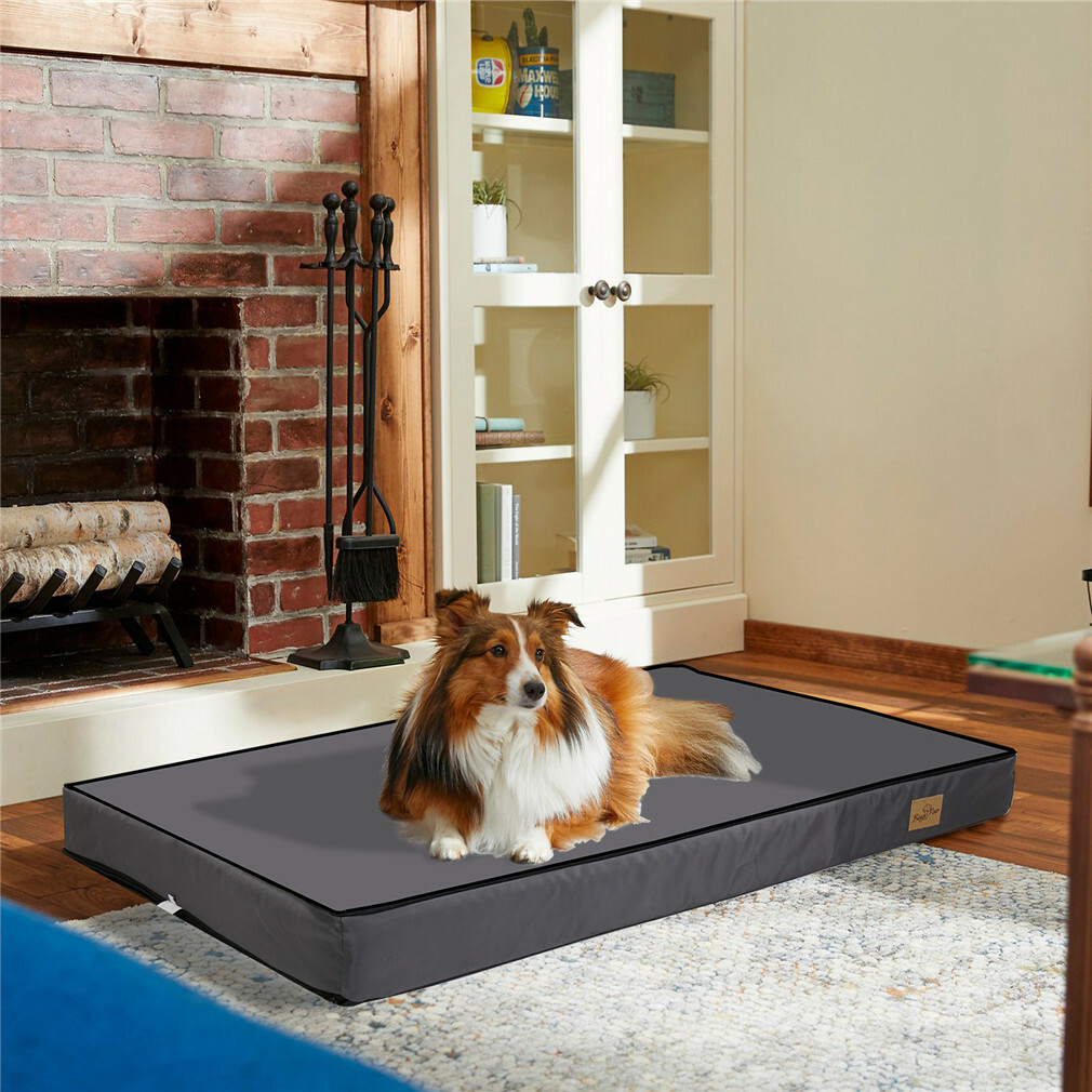 Jumbo Orthopedic Dog Bed Memory Foam Pet Bed Mattress Waterproof Liner Pet Mat