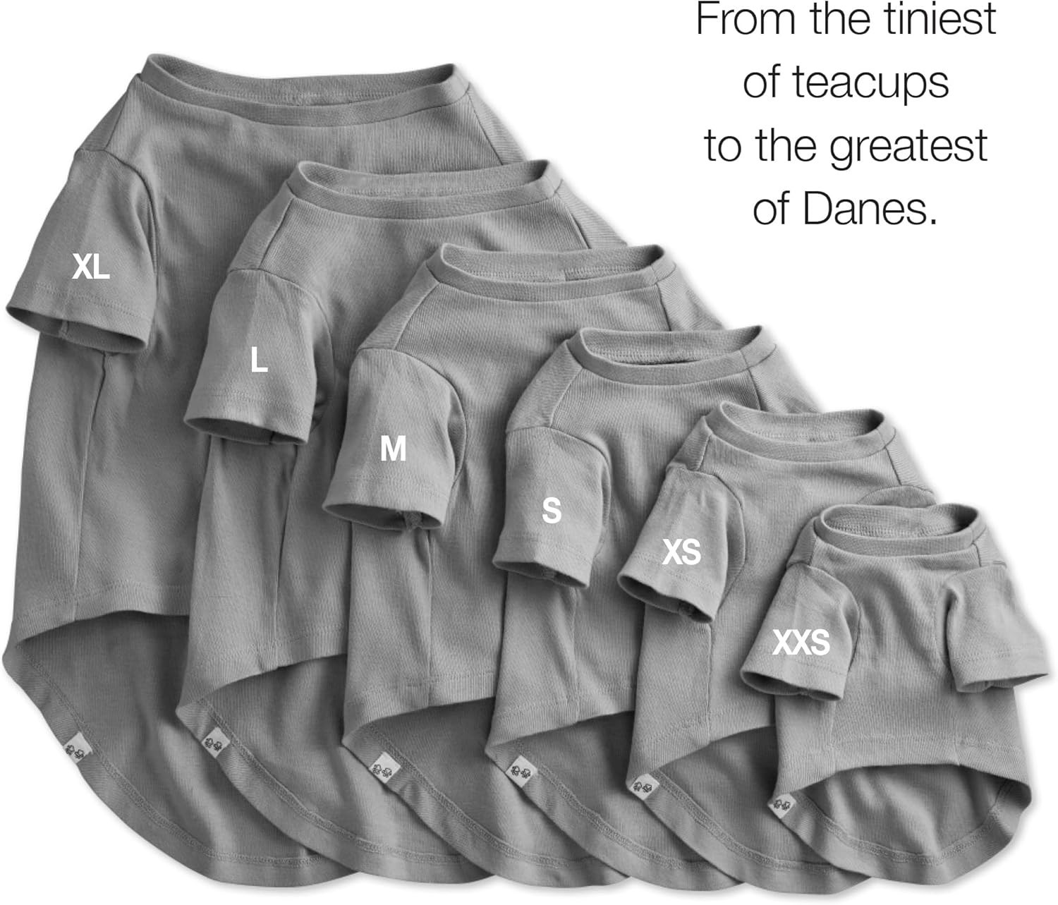 Multipack 100% Organic Cotton Dog Short Sleeve T-Shirt Pet Tees for All Breed…