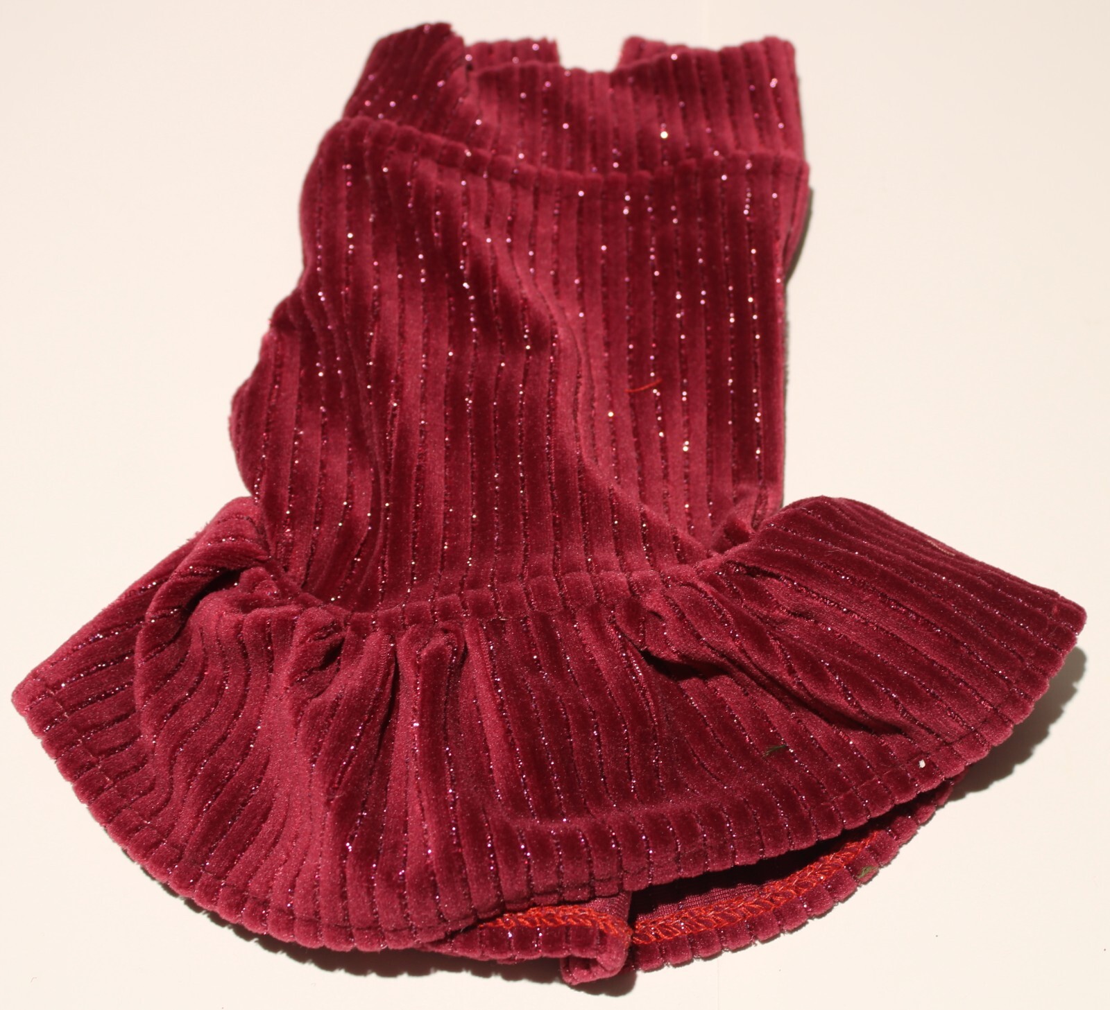 Malier Dog Sweater Dress Clothes Pullover Holiday Fancy 7″ Back Length