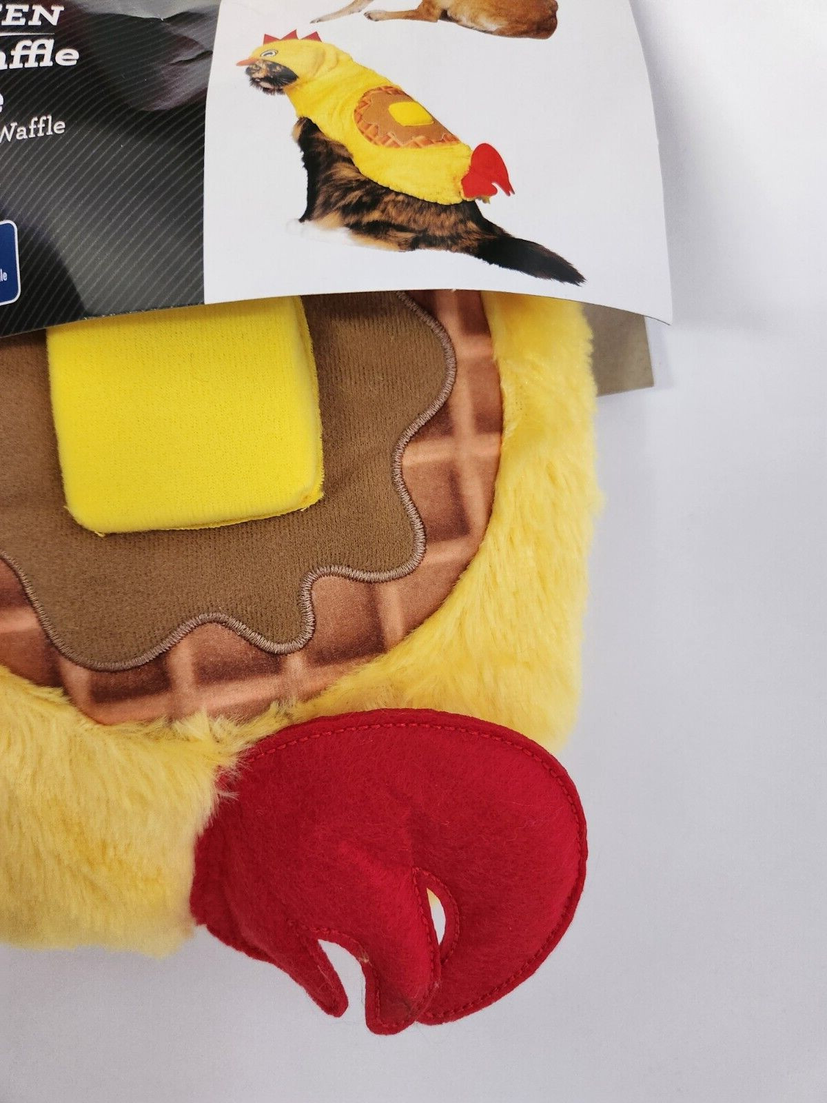 Halloween Costume for Dogs or Cats “Chicken & Waffles” Size: Xtra Small *NEW*
