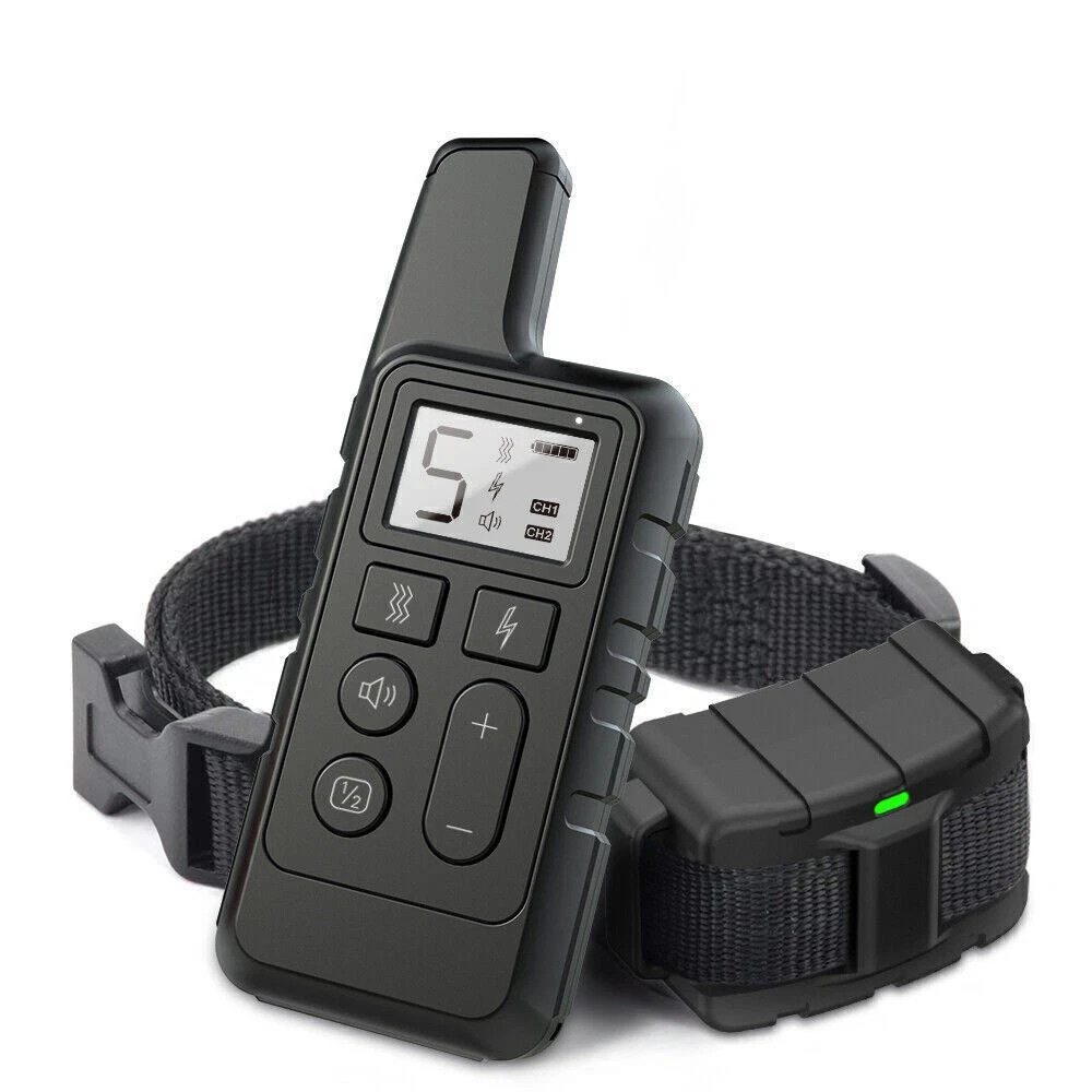 Max 4500FT Remote Dog Shock Collars Dog Training Collars Waterproof Rechargeable