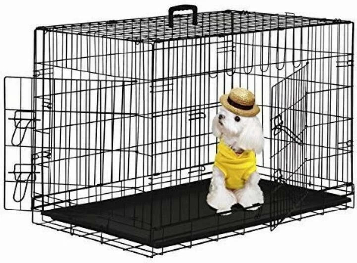 Extra Large Dog Crate Kennel XXL XL Huge Folding Pet Wire Cage Giant Breed Size
