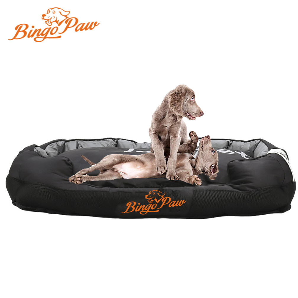 XXL Jumbo Plus Waterproof Pillow Sofa Dog Bed Large Pet Bed Cushion Mat Washable
