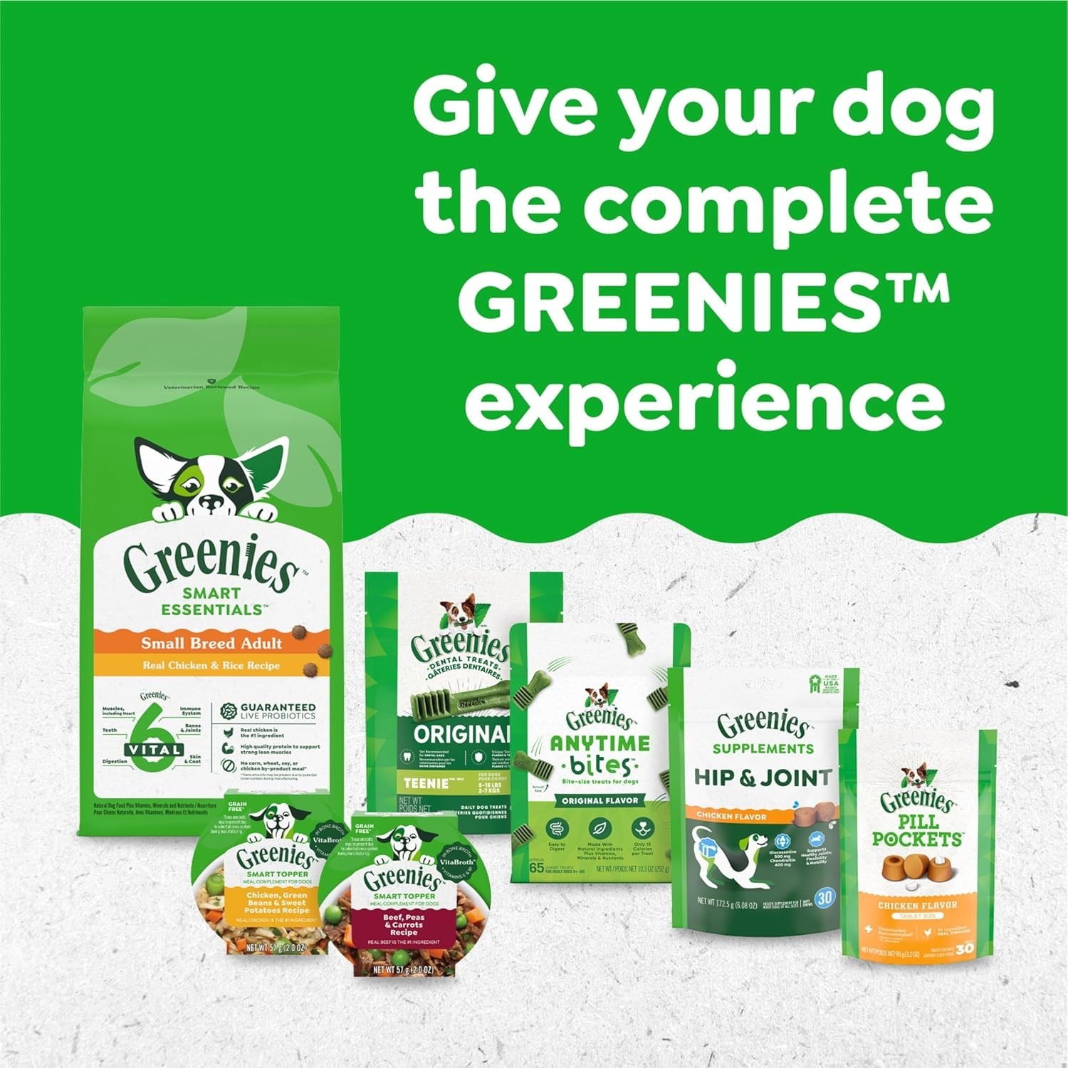 Greenies Original Dental Chews Regular – 54 Treats Free Shipping