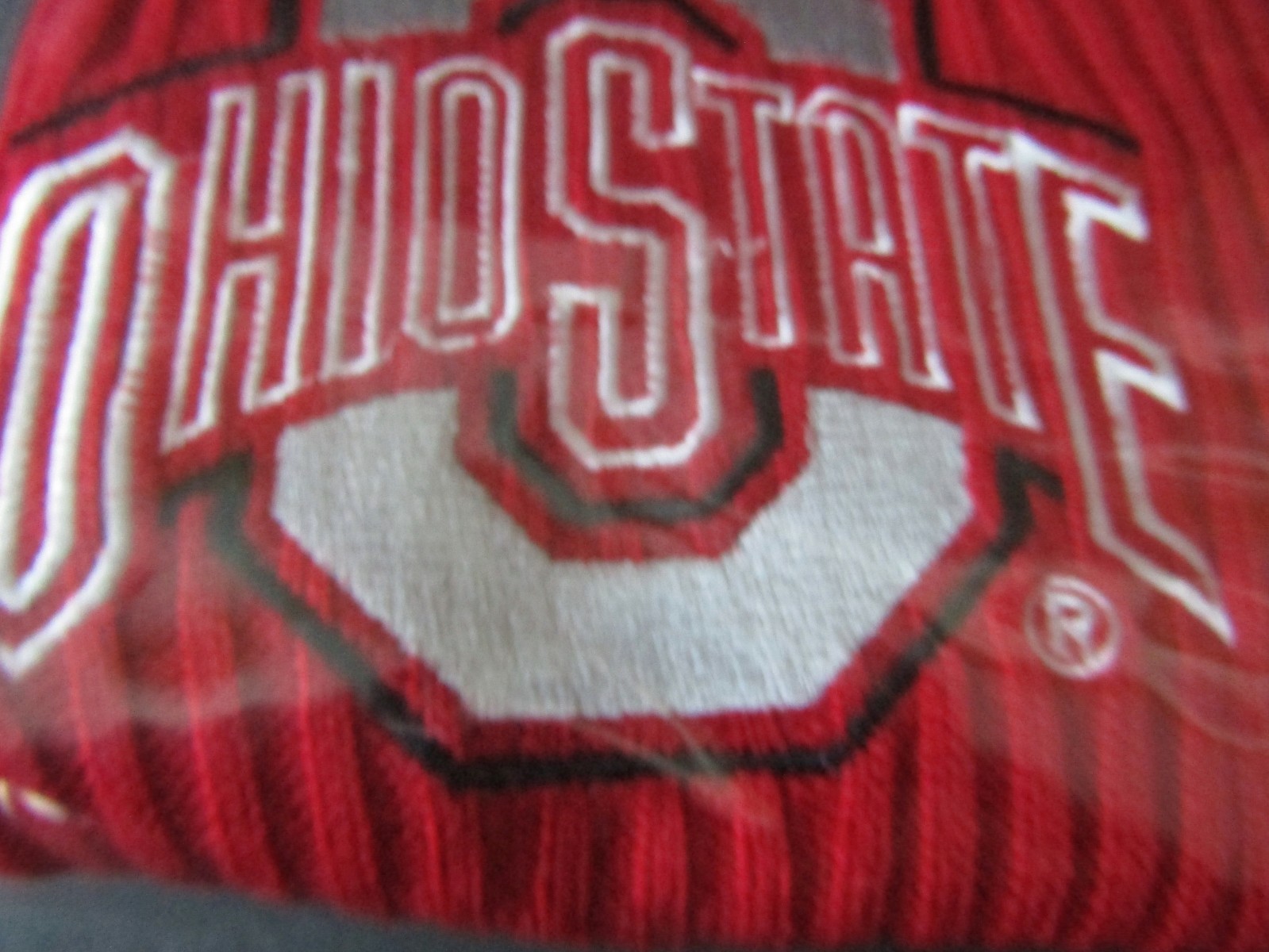 New Pets First College Red and White Ohio State Pet Sweater Size Xtra Small
