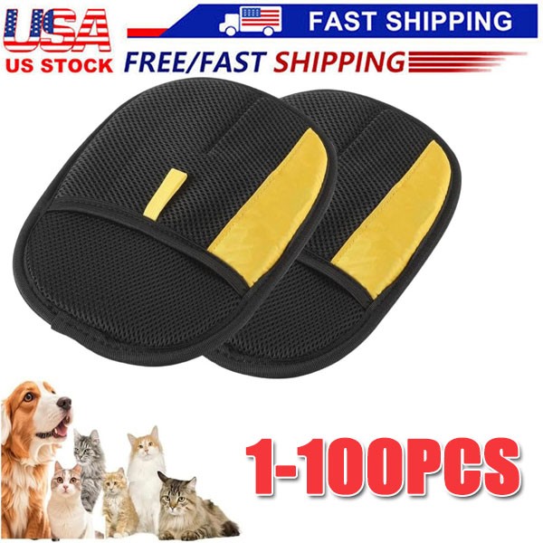 Glove Cat Grooming Gloves Cat Hair Remover 2025 New Pet Dog Hair Remover LOT