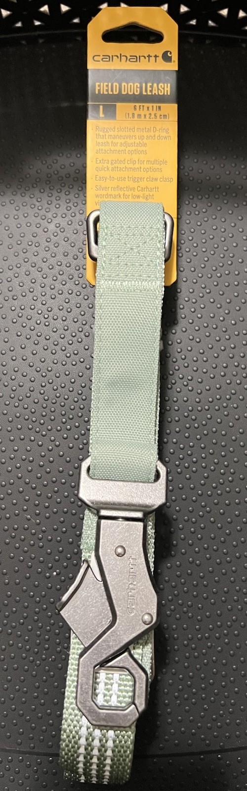 Carhartt Field Dog Leash Large 6ft 1in Heavy Duty Light Blue Free shipping