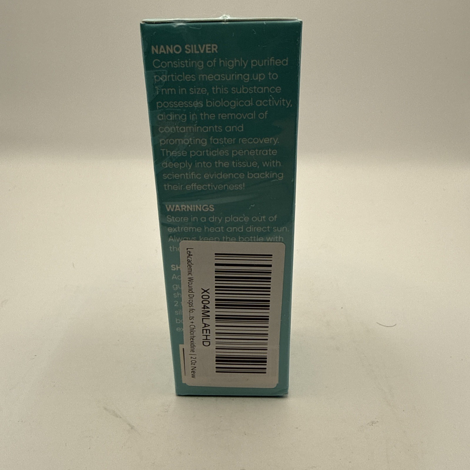 Dog Wound Care Drops | Silver & Chlorhexidine for Scratches & Irritation | 2 oz