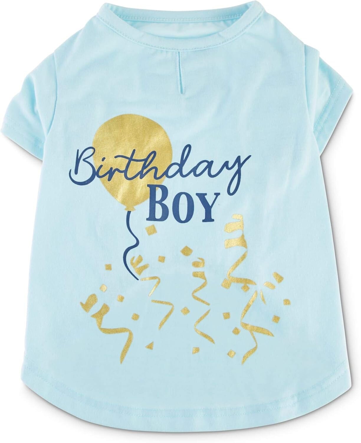 Bond & Co. Birthday Boy Dog T-Shirt, Small