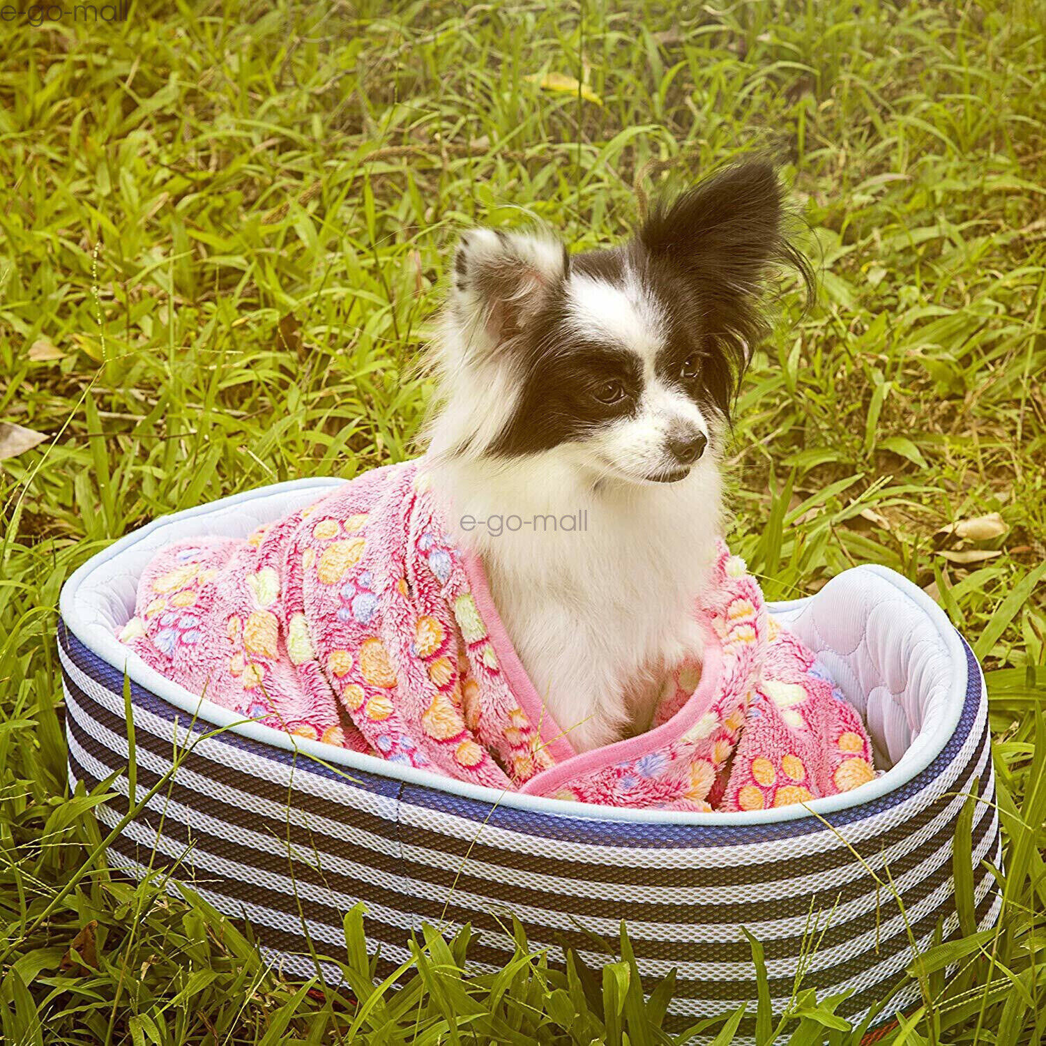 1/2pc Soft Cute Animal Pet Blanket Flannel Throw for Dog Puppy Cat Puppy S/Large