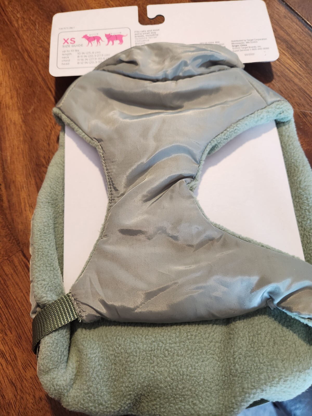 Boots & Barkley Puffer Jacket Xtra Small NEW Green